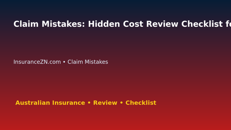 Claim Mistakes: Hidden Cost Review Checklist for Australian Readers 2026 featured image