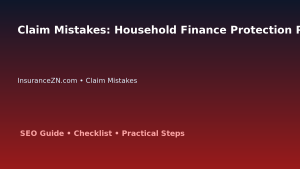 Claim Mistakes: Household Finance Protection Planner for Australian Readers 2026 featured image