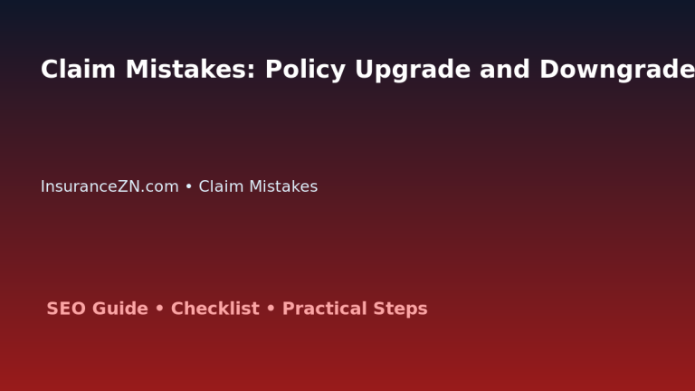 Claim Mistakes: Policy Upgrade and Downgrade Decision Guide for Australian Readers 2026 featured image