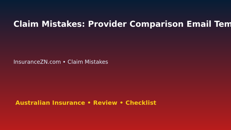 Claim Mistakes: Provider Comparison Email Template for Australian Readers 2026 featured image