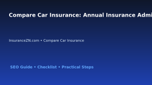 Compare Car Insurance: Annual Insurance Admin Routine for Australian Readers 2026 featured image