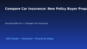 Compare Car Insurance: New Policy Buyer Preparation Guide for Australian Readers 2026 featured image