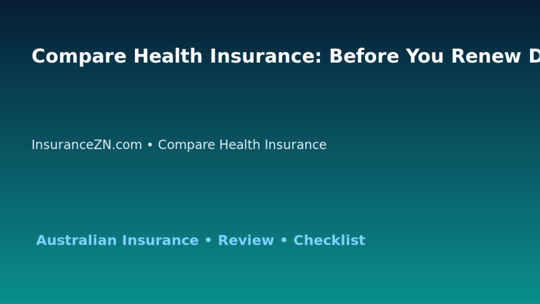 Compare Health Insurance: Before You Renew Decision Guide for Australian Readers 2026 featured image