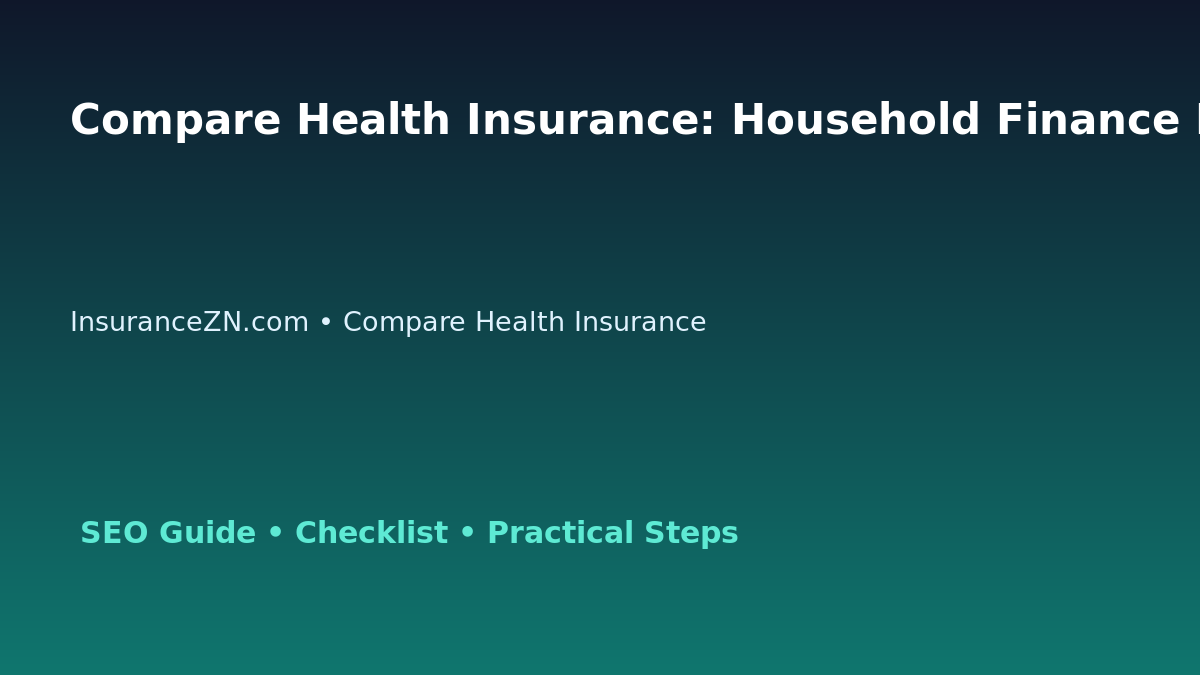 Compare Health Insurance: Household Finance Protection Planner for Australian Readers 2026 featured image