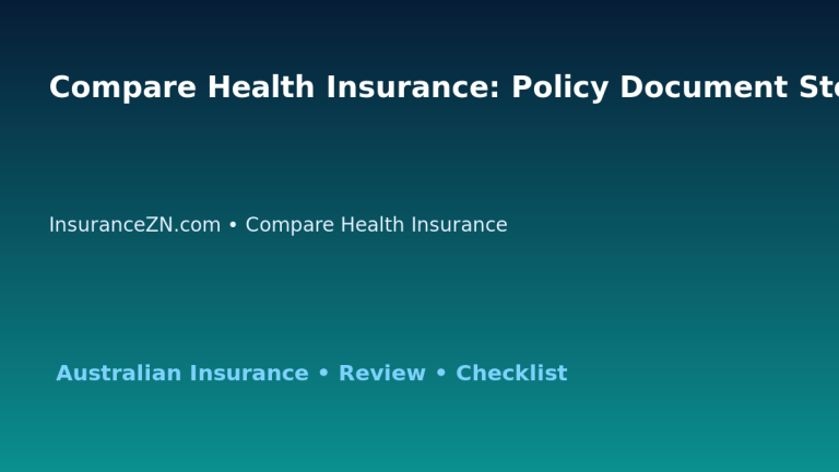 Compare Health Insurance: Policy Document Storage System for Australian Readers 2026 featured image