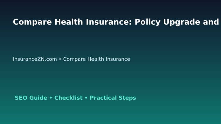 Compare Health Insurance: Policy Upgrade and Downgrade Decision Guide for Australian Readers 2026 featured image
