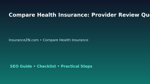 Compare Health Insurance: Provider Review Question List for Australian Readers 2026 featured image