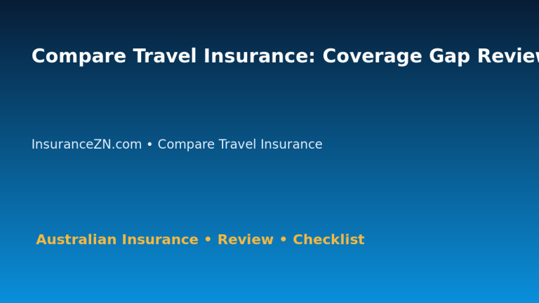 Compare Travel Insurance: Coverage Gap Review Checklist for Australian Readers 2026 featured image