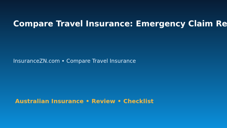 Compare Travel Insurance: Emergency Claim Readiness Plan for Australian Readers 2026 featured image