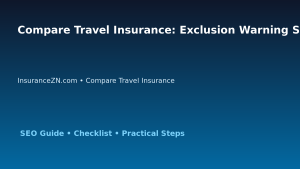 Compare Travel Insurance: Exclusion Warning Sign Checklist for Australian Readers 2026 featured image
