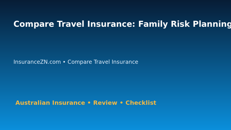Compare Travel Insurance: Family Risk Planning Worksheet for Australian Readers 2026 featured image