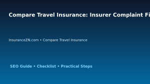 Compare Travel Insurance: Insurer Complaint File Checklist for Australian Readers 2026 featured image