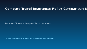 Compare Travel Insurance: Policy Comparison Scorecard for Australian Readers 2026 featured image