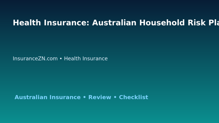 Health Insurance: Australian Household Risk Planner for Australian Readers 2026 featured image