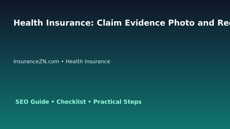Health Insurance: Claim Evidence Photo and Receipt System for Australian Readers 2026 featured image