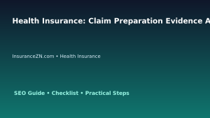 Health Insurance: Claim Preparation Evidence Audit for Australian Readers 2026 featured image