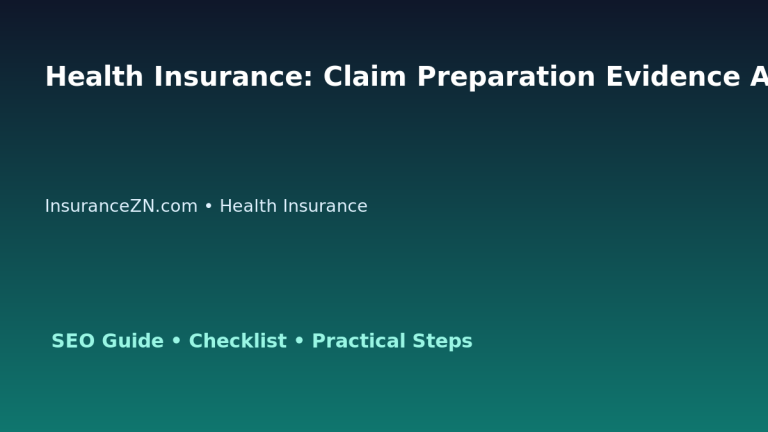 Health Insurance: Claim Preparation Evidence Audit for Australian Readers 2026 featured image