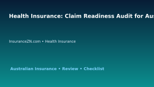 Health Insurance: Claim Readiness Audit for Australian Readers 2026 featured image