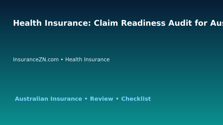 Health Insurance: Claim Readiness Audit for Australian Readers 2026 featured image