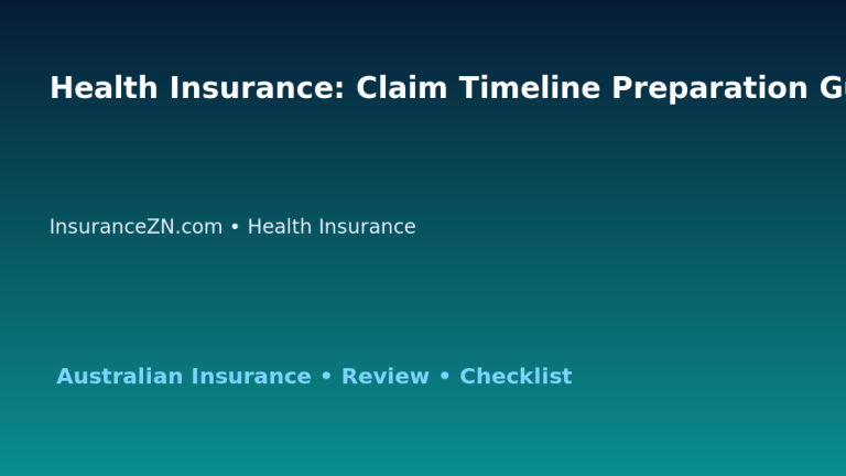 Health Insurance: Claim Timeline Preparation Guide for Australian Readers 2026 featured image