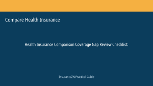 Compare Health Insurance guide featured image: Coverage Gap Review Checklist