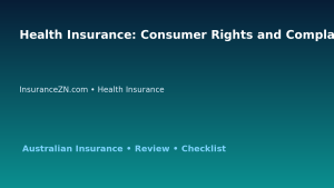 Health Insurance: Consumer Rights and Complaint Pathway for Australian Readers 2026 featured image