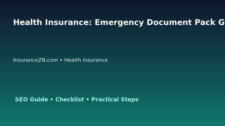 Health Insurance: Emergency Document Pack Guide for Australian Readers 2026 featured image