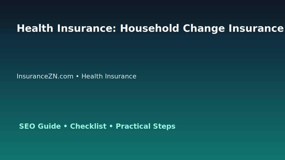 Health Insurance: Household Change Insurance Review for Australian Readers 2026 featured image