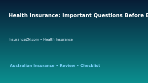 Health Insurance: Important Questions Before Buying for Australian Readers 2026 featured image