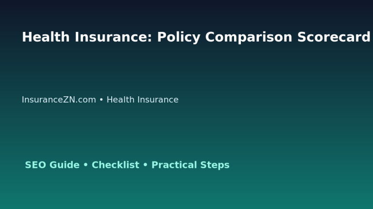 Health Insurance: Policy Comparison Scorecard for Australian Readers 2026 featured image