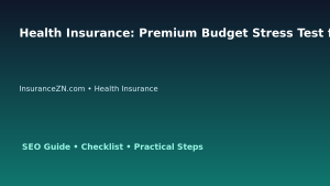 Health Insurance: Premium Budget Stress Test for Australian Readers 2026 featured image