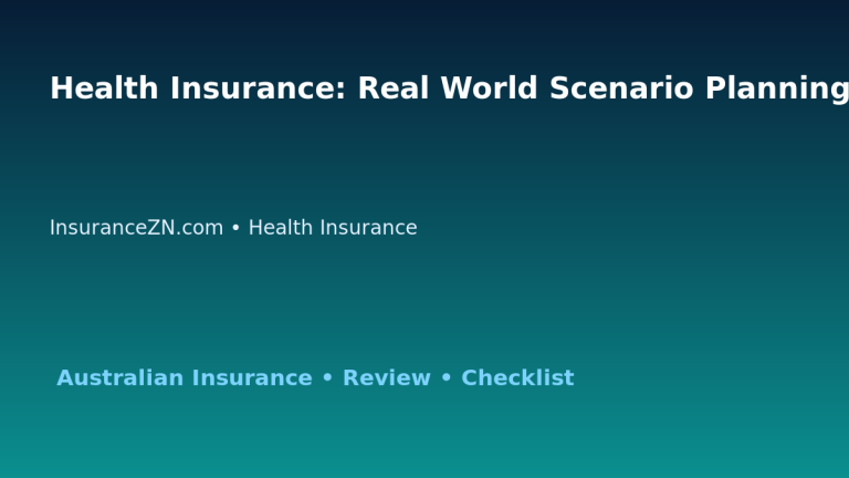 Health Insurance: Real World Scenario Planning for Australian Readers 2026 featured image