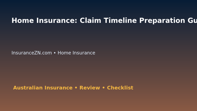 Home Insurance: Claim Timeline Preparation Guide for Australian Readers 2026 featured image