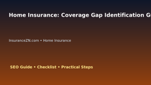 Home Insurance: Coverage Gap Identification Guide for Australian Readers 2026 featured image