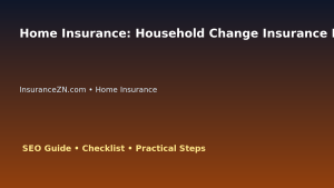 Home Insurance: Household Change Insurance Review for Australian Readers 2026 featured image