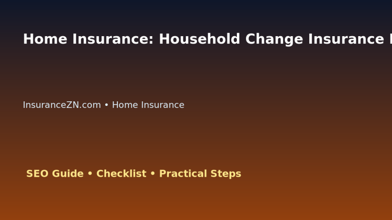 Home Insurance: Household Change Insurance Review for Australian Readers 2026 featured image