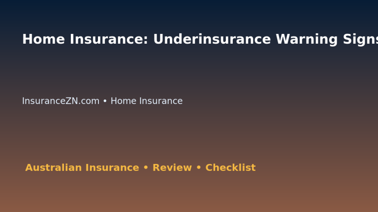 Home Insurance: Underinsurance Warning Signs for Australian Readers 2026 featured image