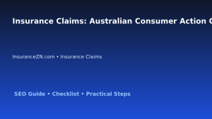 Insurance Claims: Australian Consumer Action Checklist for Australian Readers 2026 featured image