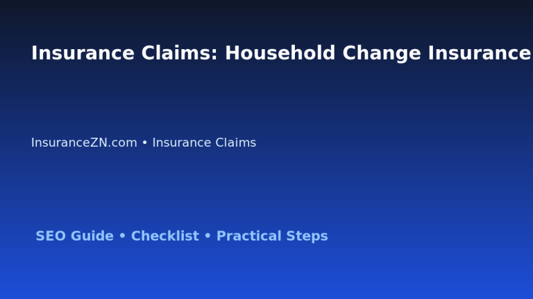 Insurance Claims: Household Change Insurance Review for Australian Readers 2026 featured image