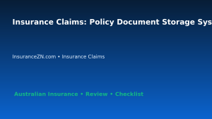 Insurance Claims: Policy Document Storage System for Australian Readers 2026 featured image