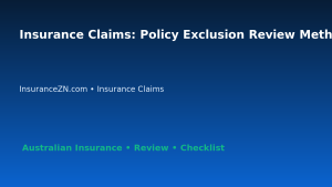 Insurance Claims: Policy Exclusion Review Method for Australian Readers 2026 featured image