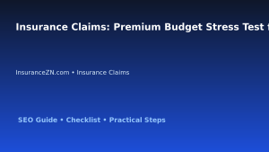 Insurance Claims: Premium Budget Stress Test for Australian Readers 2026 featured image