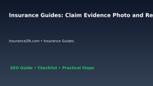 Insurance Guides: Claim Evidence Photo and Receipt System for Australian Readers 2026 featured image