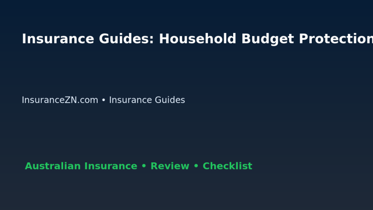 Insurance Guides: Household Budget Protection Checklist for Australian Readers 2026 featured image