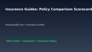 Insurance Guides: Policy Comparison Scorecard for Australian Readers 2026 featured image