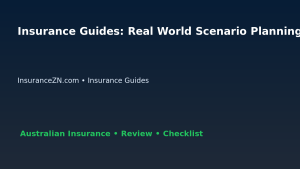 Insurance Guides: Real World Scenario Planning for Australian Readers 2026 featured image