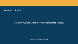 Insurance Guides guide featured image: Evidence Preparation Planner
