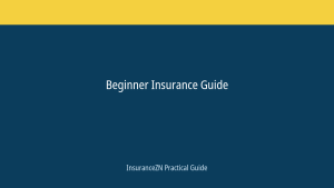 Beginner Insurance Guide scheduled post featured image