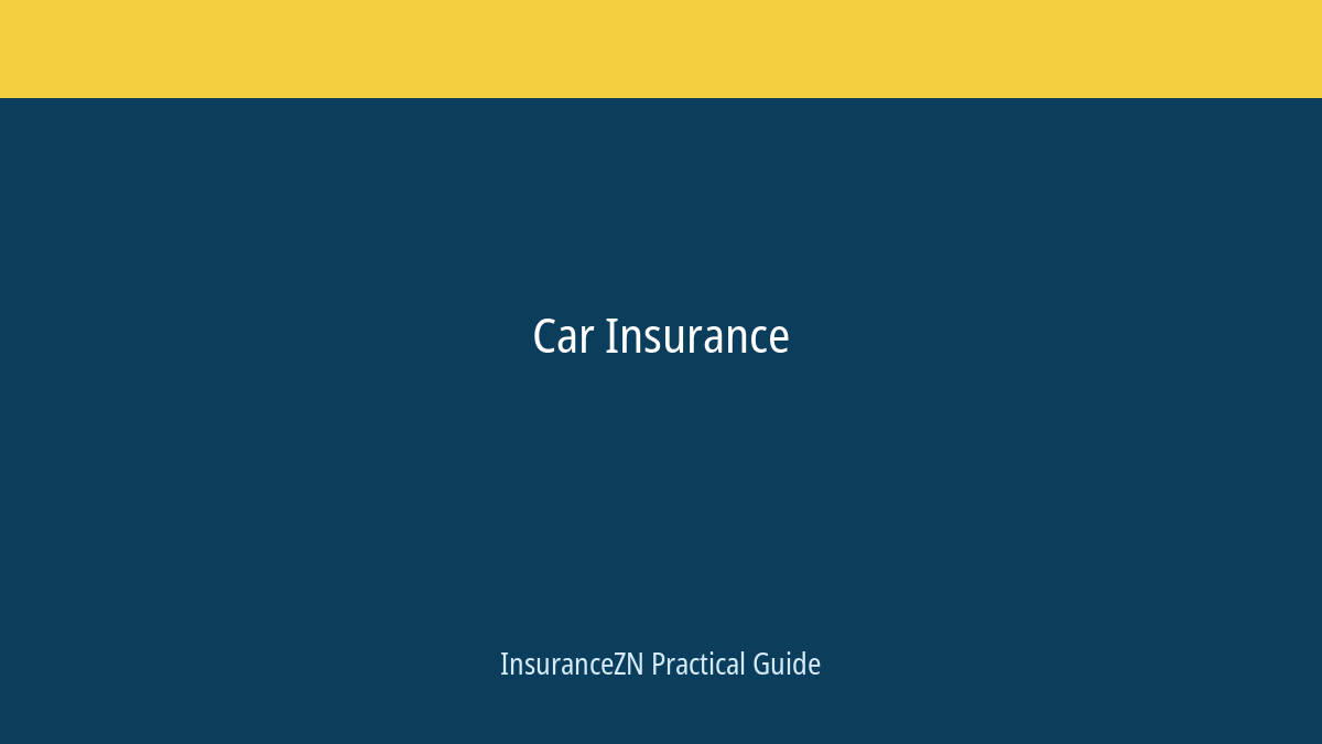 Car Insurance scheduled post featured image