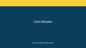 Claim Mistakes scheduled post featured image